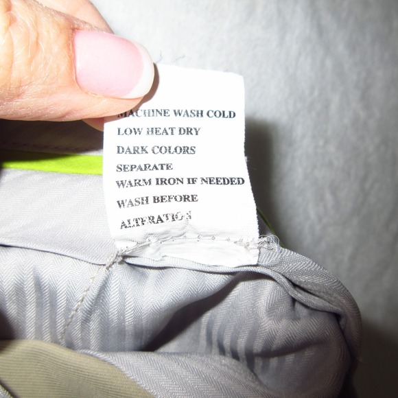 Louis Raphael Golf Pants Mens 34x32 Khaki Pleated Slacks Light Soft - Picture 10 of 14